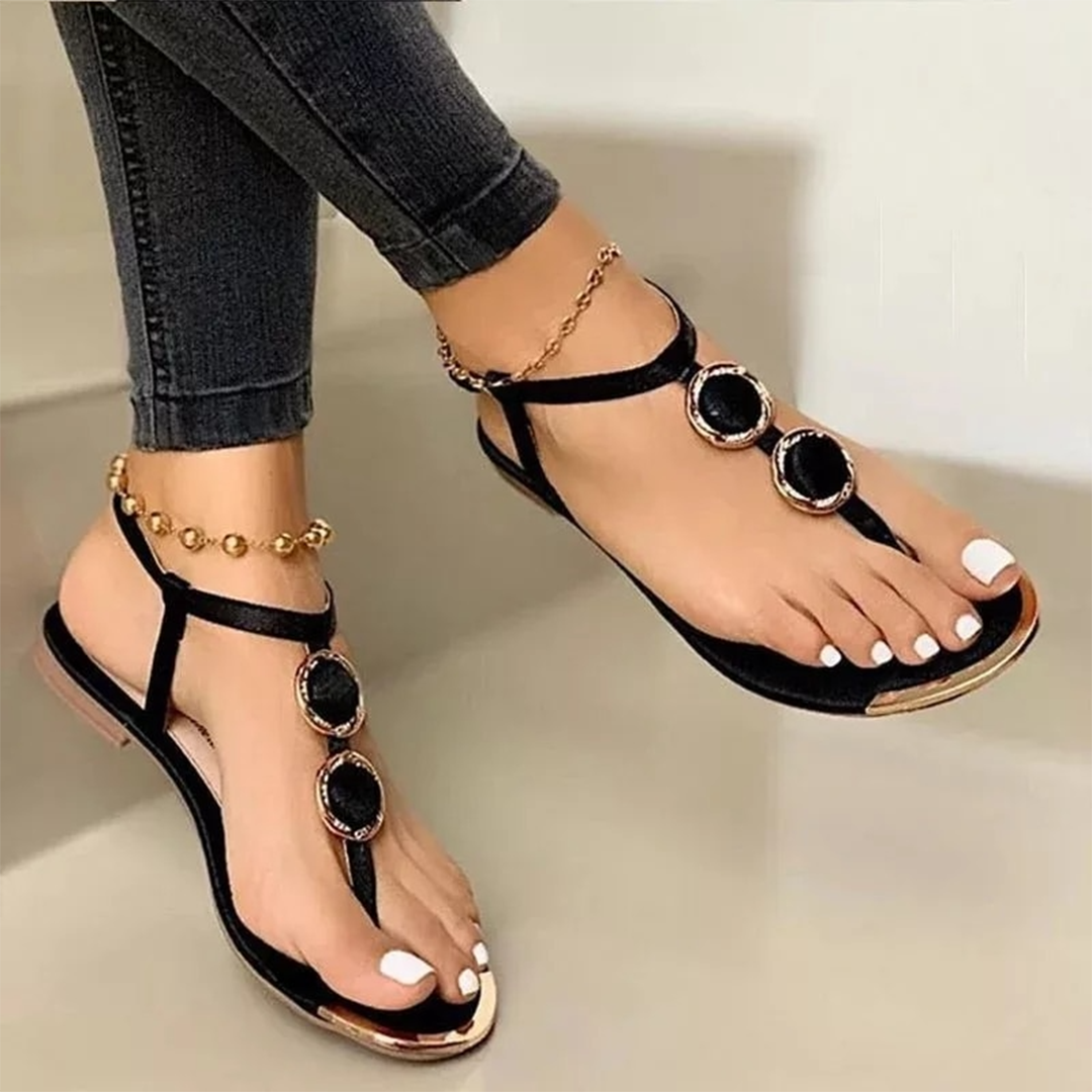 Lila Dames Zomersandalen