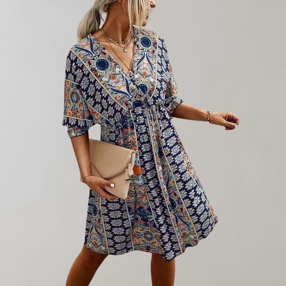 BEATE – Elegante Zomerjurk voor Dames | Perfect voor Zonnige Dagen