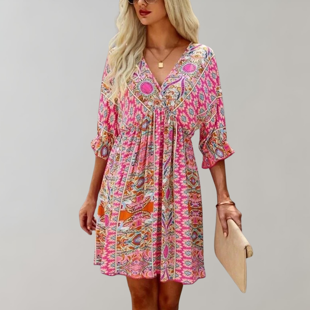 BEATE – Elegante Zomerjurk voor Dames | Perfect voor Zonnige Dagen