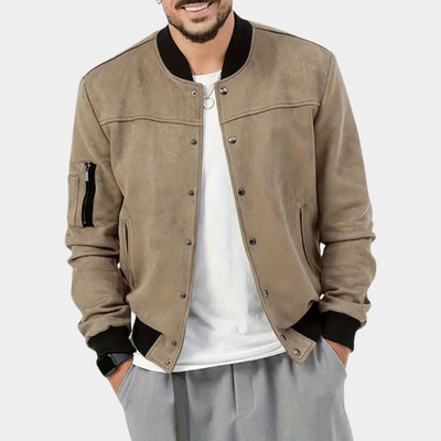 VALMONT – Stylish Bomber Jacket for Men | Timeless Look