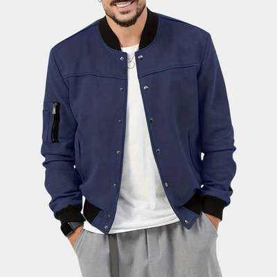 VALMONT – Stylish Bomber Jacket for Men | Timeless Look
