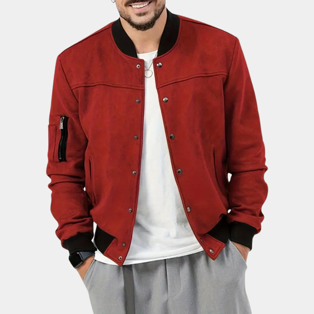 VALMONT – Stylish Bomber Jacket for Men | Timeless Look