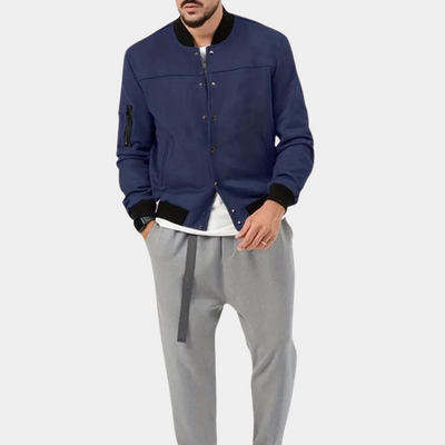 VALMONT – Stylish Bomber Jacket for Men | Timeless Look