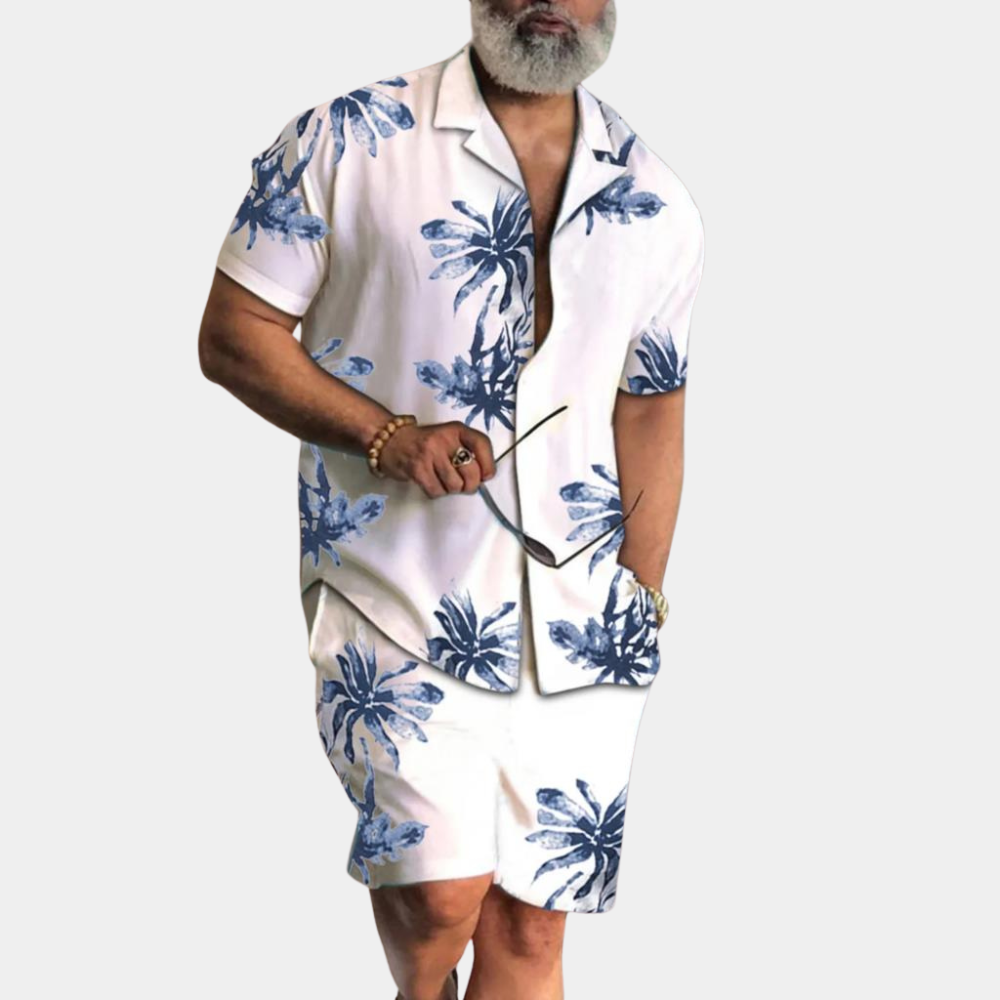 SOLANO – Ensemble deux pièces tendance pour homme | Parfait pour l'été