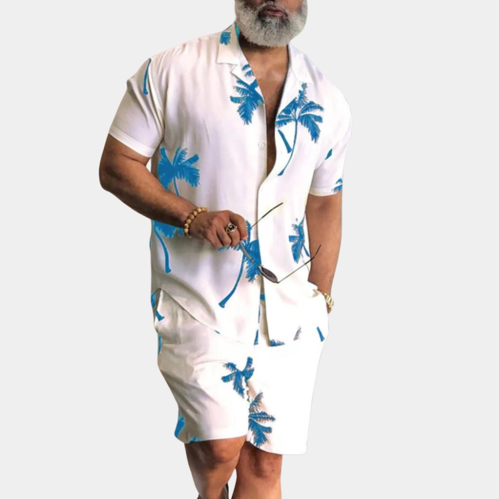 SOLANO – Ensemble deux pièces tendance pour homme | Parfait pour l'été