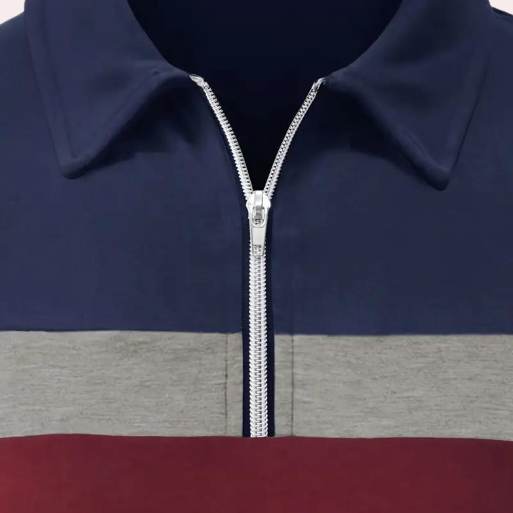 Polo à manches longues Emilio pour homme