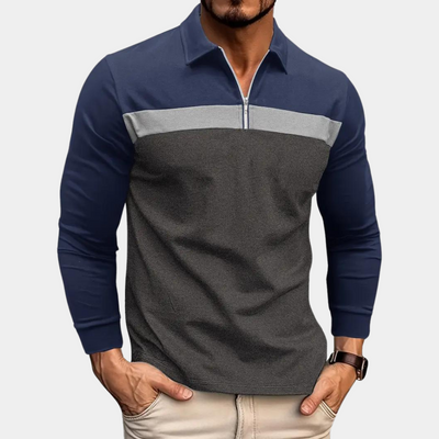 Polo à manches longues Emilio pour homme