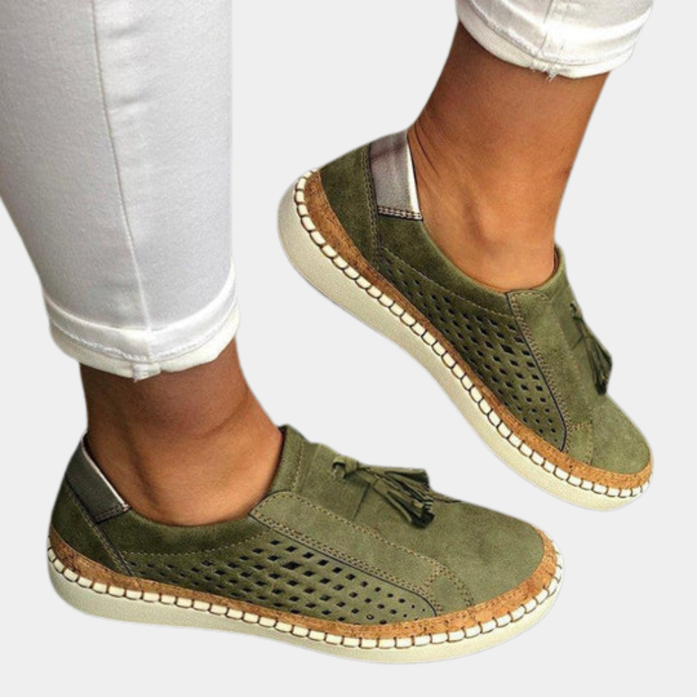 SERENA – Ademende Dames Loafers
