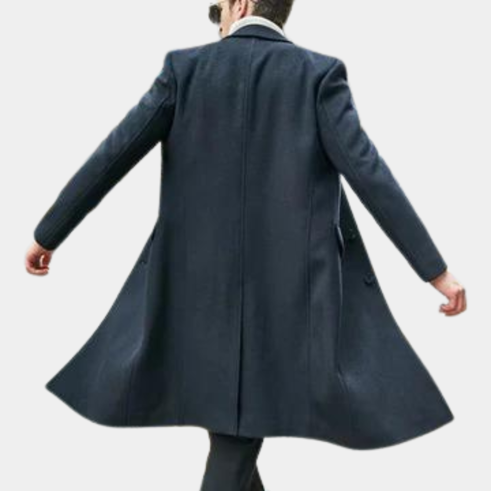 Men's winter coat - Matteo | Classic long coat with style