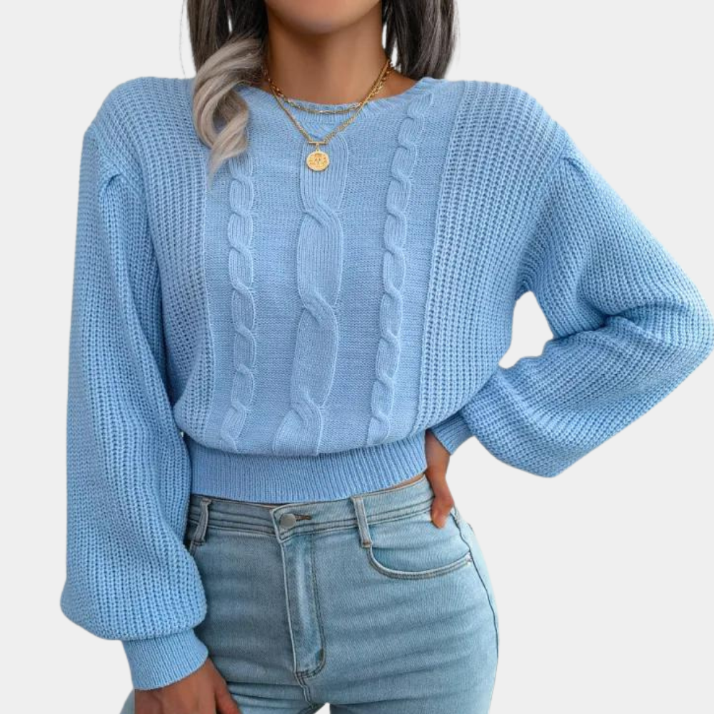ELIN – Cozy Knitted Women's Sweater | Warm and Elegant