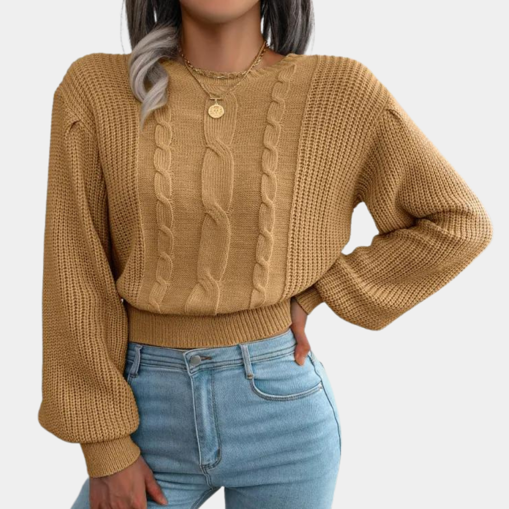 ELIN – Cozy Knitted Women's Sweater | Warm and Elegant