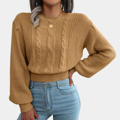 ELIN – Cozy Knitted Women's Sweater | Warm and Elegant