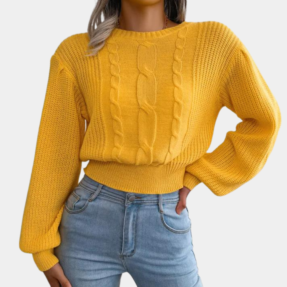 ELIN – Cozy Knitted Women's Sweater | Warm and Elegant