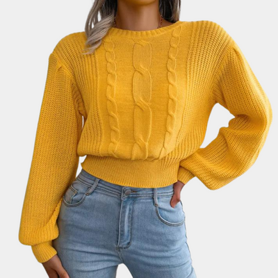 ELIN – Cozy Knitted Women's Sweater | Warm and Elegant