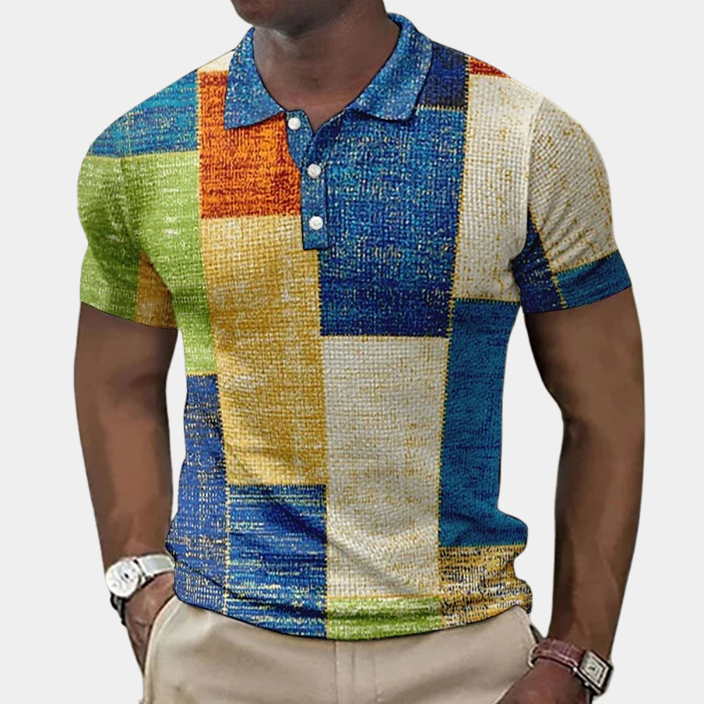 VITO – Kleurrijk Herenpoloshirt | Comfortabel en Stijlvol