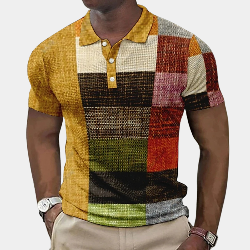 VITO – Kleurrijk Herenpoloshirt | Comfortabel en Stijlvol