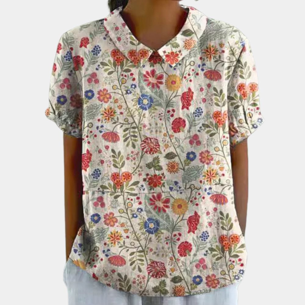Casual and Colorful Women's Blouse for Summer