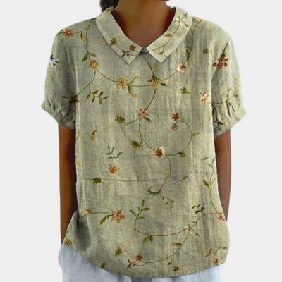 Casual and Colorful Women's Blouse for Summer