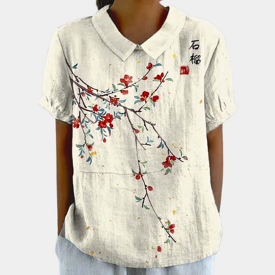 Casual and Colorful Women's Blouse for Summer