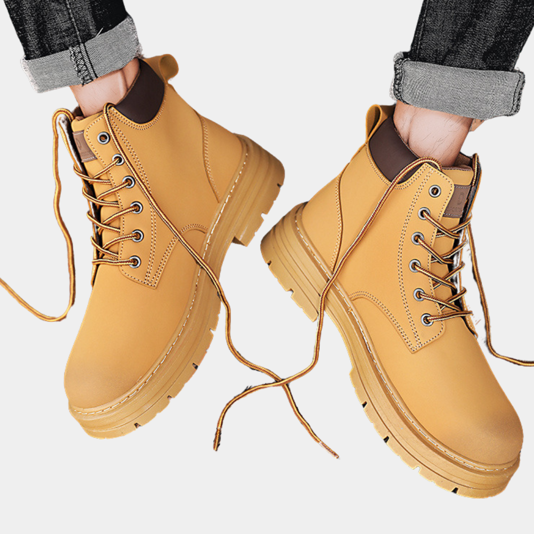 Cosimo Vintage Herenlaarzen – Tijdloze Klasse en Duurzaam Comfort