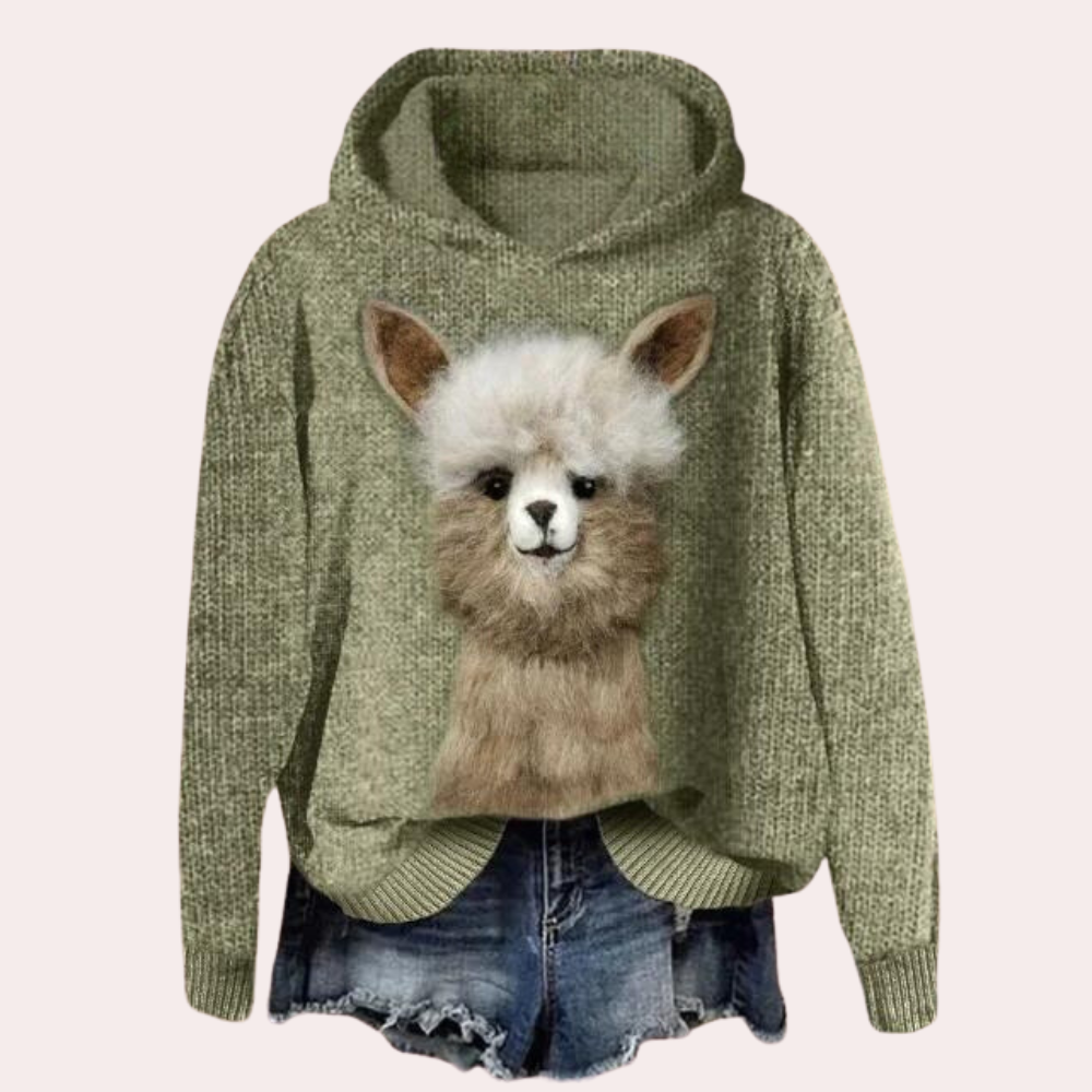 Talia – Stijlvolle Damestrui met Dierenprint | Comfortabel en Speels