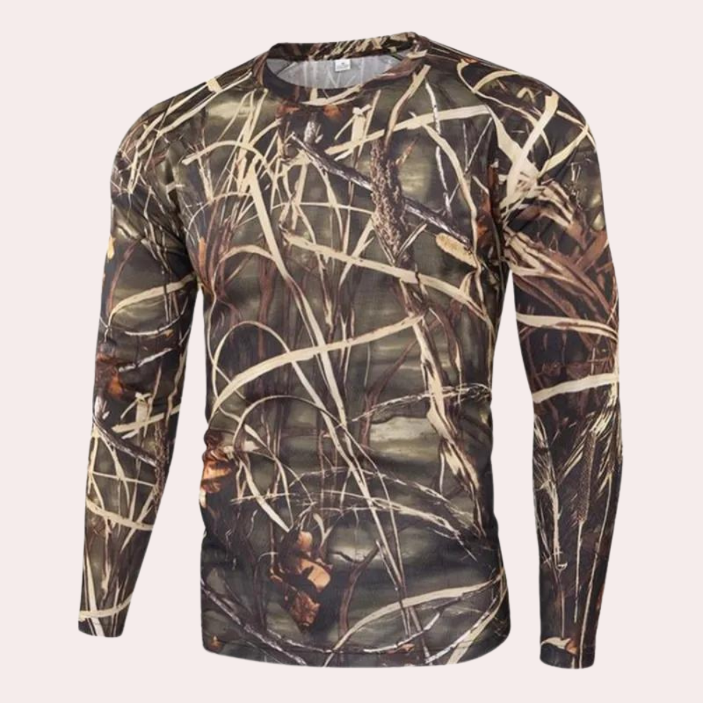 AXEL – Stoer Camouflage Herenhemd met Lange Mouwen | Onmiskenbare Stijl