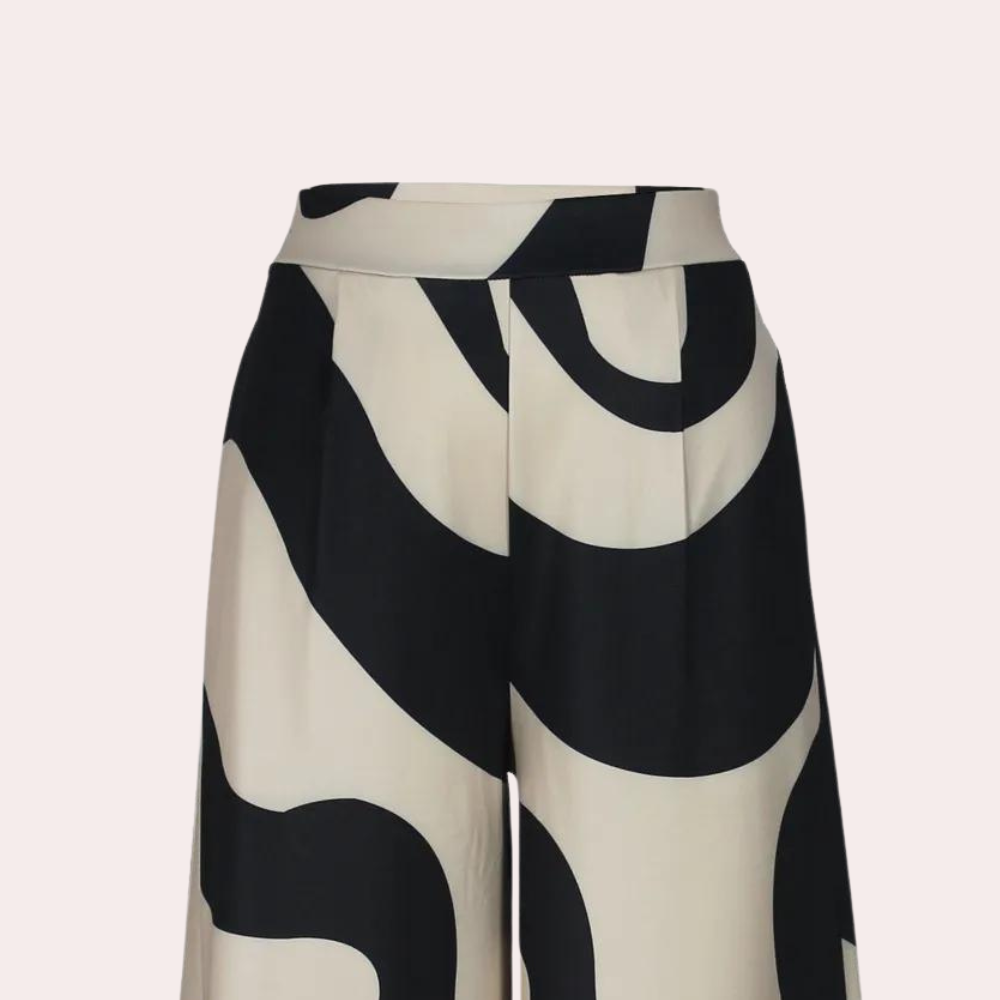Fisseha - Stylish Women's Wide Leg Pants with High Waist