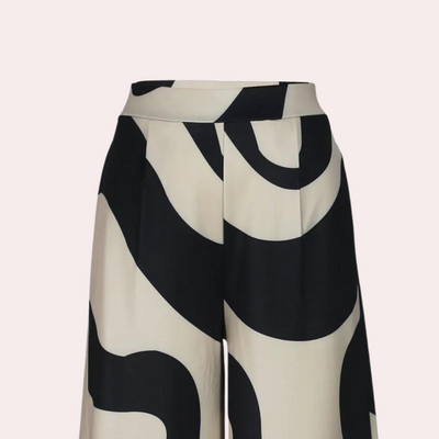 Fisseha - Stylish Women's Wide Leg Pants with High Waist