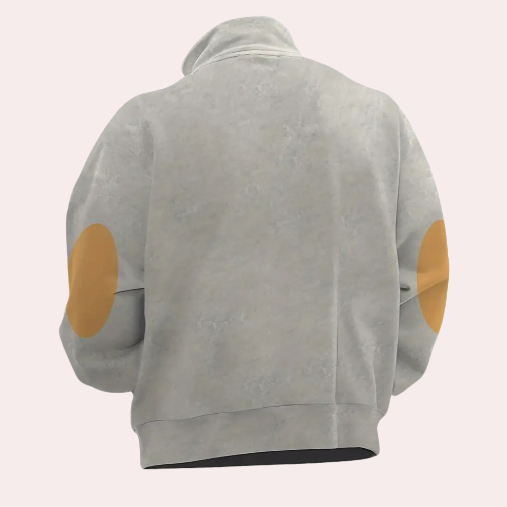 GERALD – Sweat-shirt classique pour homme | Pull basique confortable à porter au quotidien
