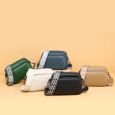 Nova Messenger Bag – Compact and Stylish Leather Shoulder Bag for Women