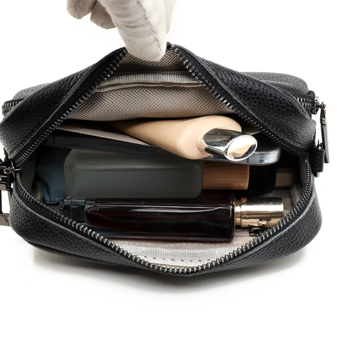 Nova Messenger Bag – Compact and Stylish Leather Shoulder Bag for Women