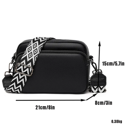 Nova Messenger Bag – Compact and Stylish Leather Shoulder Bag for Women