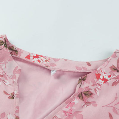 CLIODHNA – Mini-robe fleurie d'été
