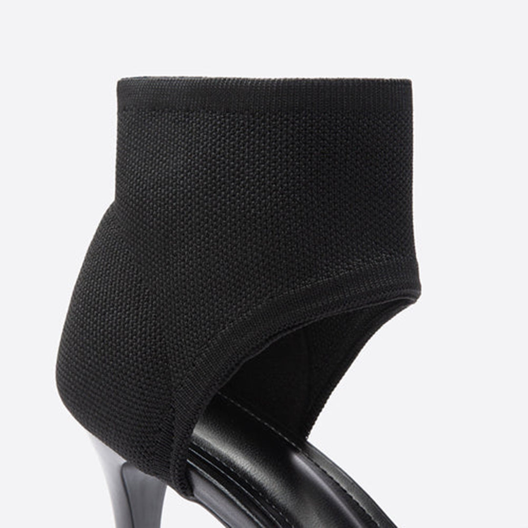 Gebreide Hoge Hak Sandalen voor Dames – Sexy en Stijlvol