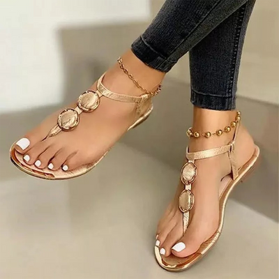 Lila Dames Zomersandalen