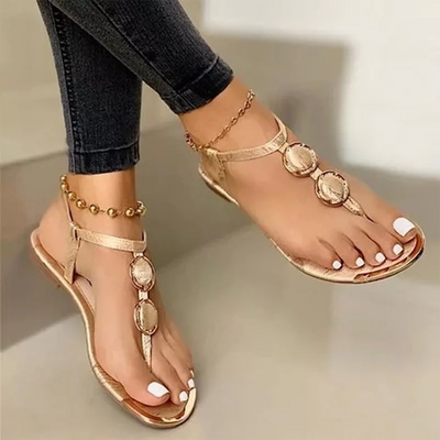 Lila Dames Zomersandalen