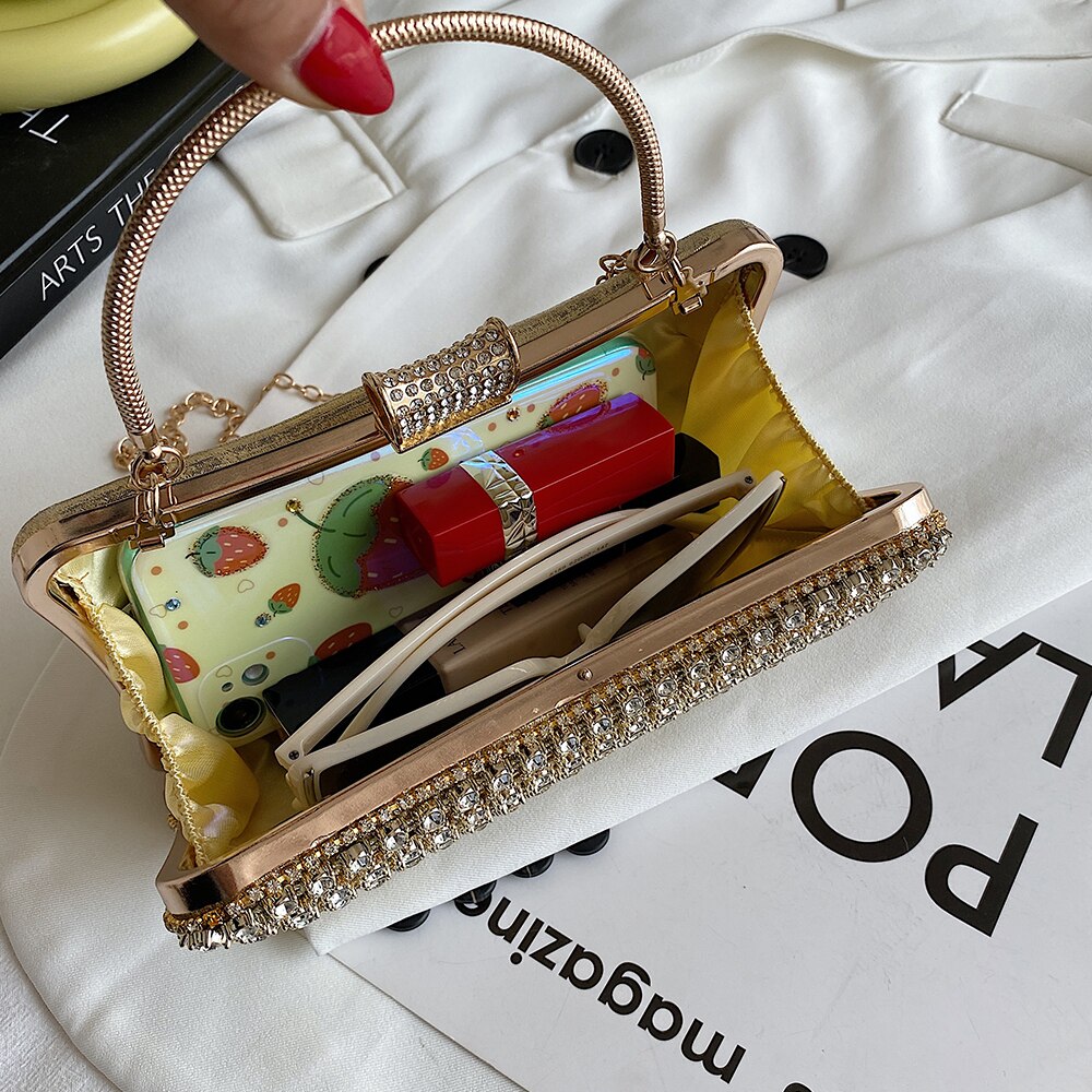 Crystal Clutch - Elegante Avondtas met Geometrisch Patroon | Perfect voor Feest en Formele Gelegenheden