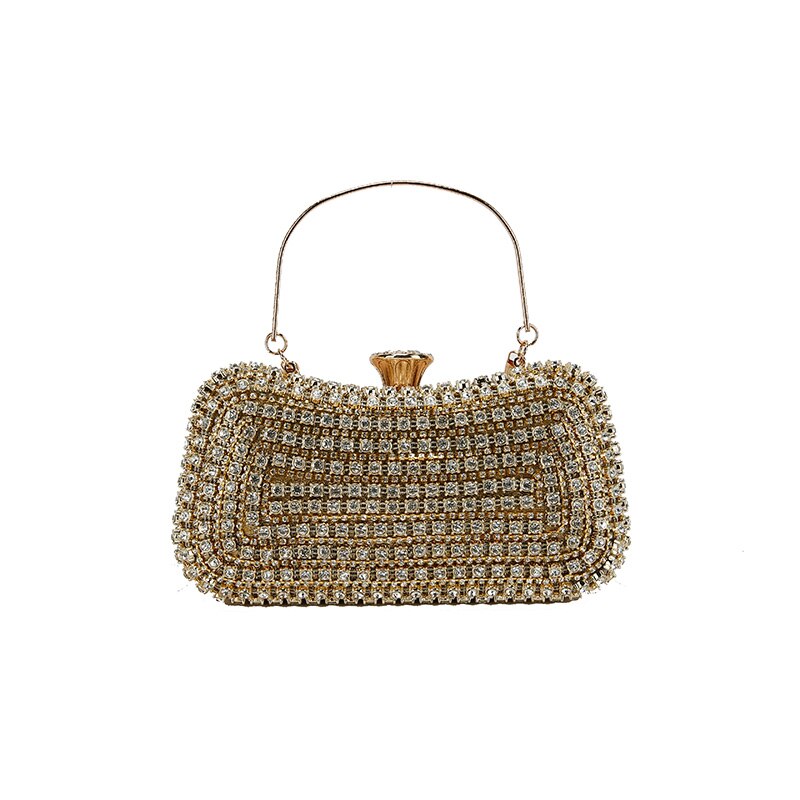 Crystal Clutch - Elegant Evening Bag with Geometric Pattern | Perfect for Party and Formal Occasions