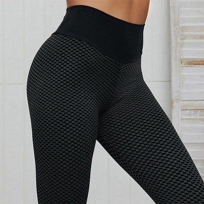 Seamless High Waist Sports Leggings for Women – Push-up Gym Legging with Print