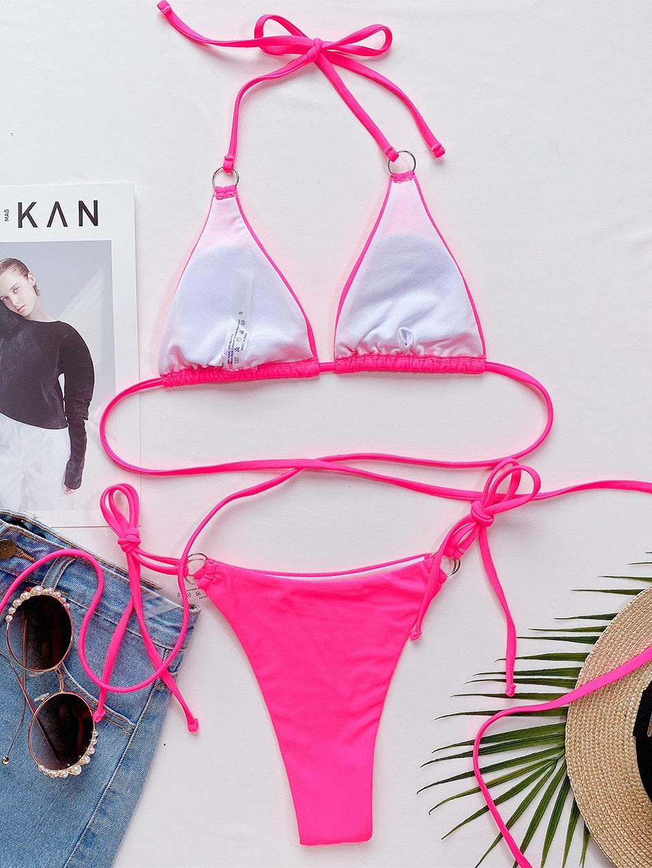 Syl Criss Cross Bikini – Elegant, Stijlvol en Zelfverzekerd op het Strand