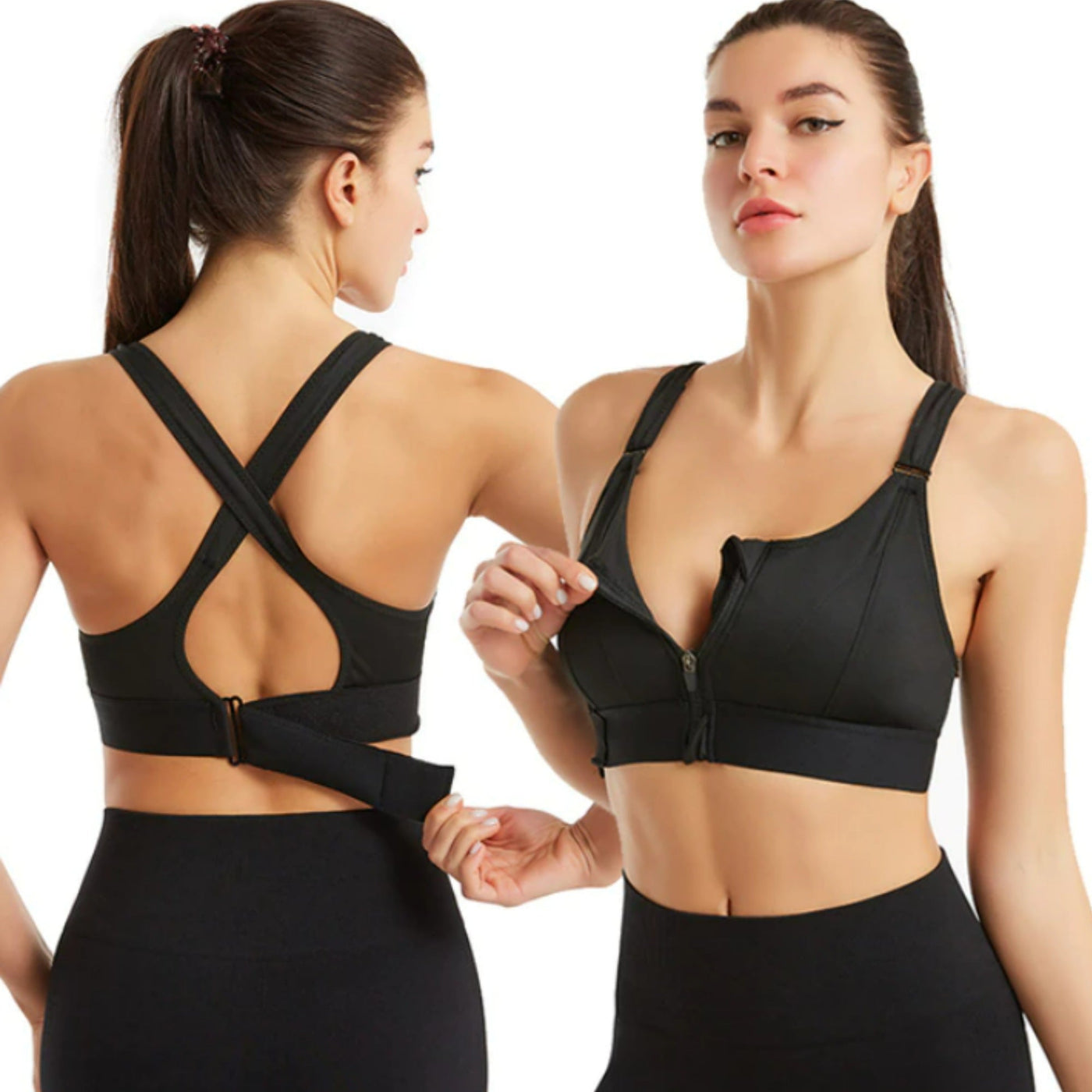EefkesBra – Soutien-gorge de sport sans rebond pour femme avec maintien optimal