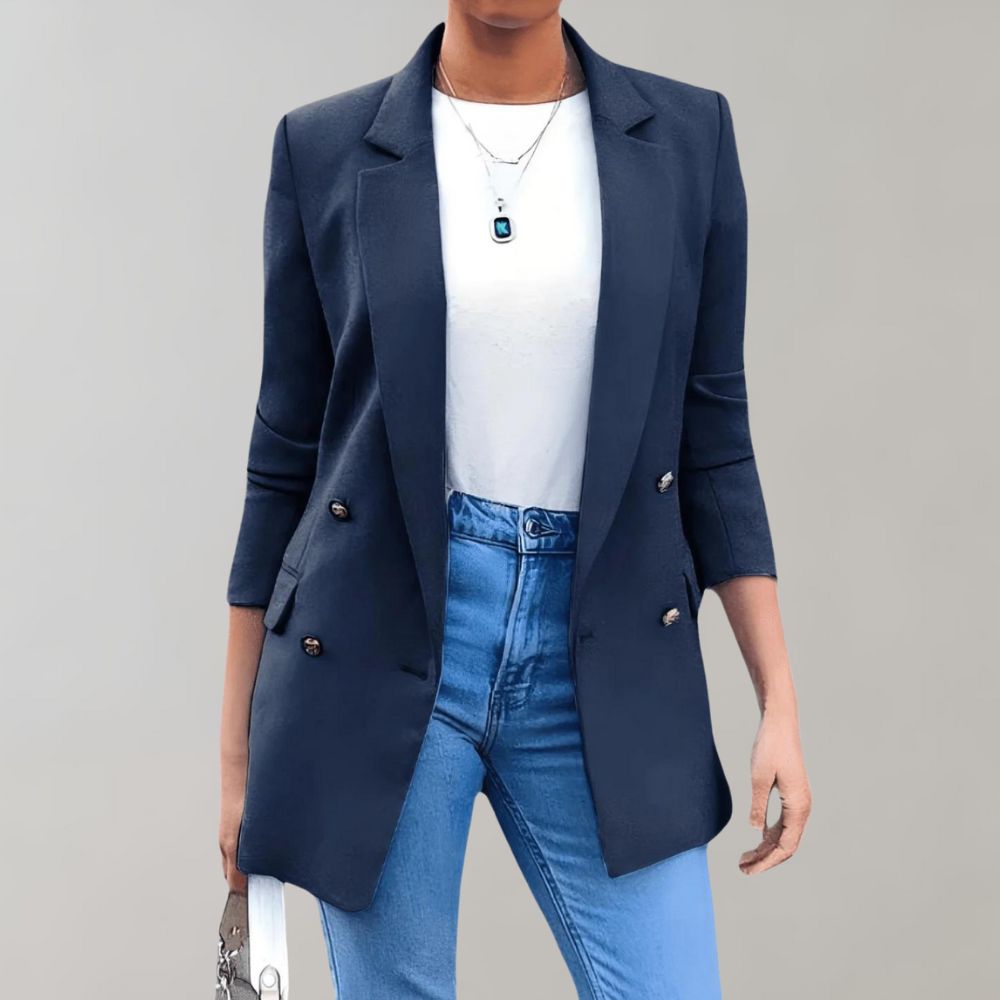 Elena – Elegante Zomerblazer voor Dames | Stijlvol, Comfortabel en Veelzijdig