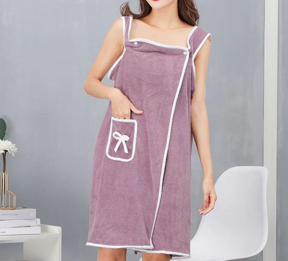 Dry Robe – Absorberende Badhanddoek voor Dames | Zacht, Warm en Veelzijdig