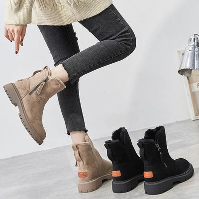 MAELLE – Warm Chelsea Snow Boots with Grip