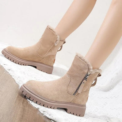 MAELLE – Warm Chelsea Snow Boots with Grip