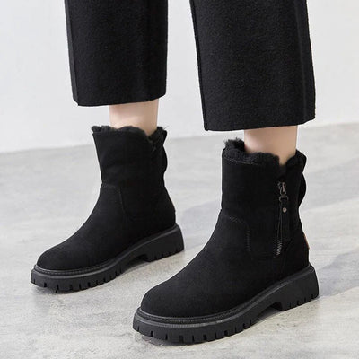 MAELLE – Warm Chelsea Snow Boots with Grip
