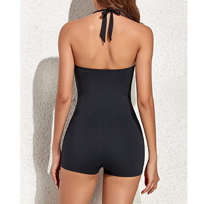 Lisa - Boyleg One Piece Swimsuit | Flattering &amp; Comfortable | Ideal for Beach &amp; Pool