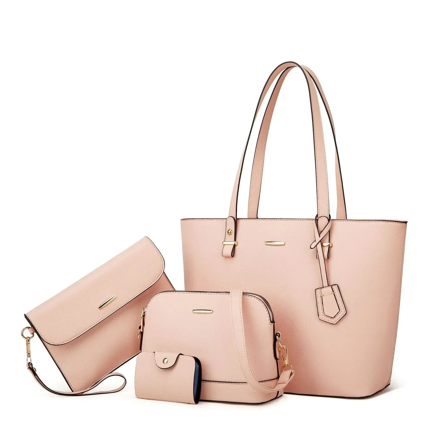 Senta Women's Leather Bag Set - Handbag - Large Capacity Shoulder Bag 