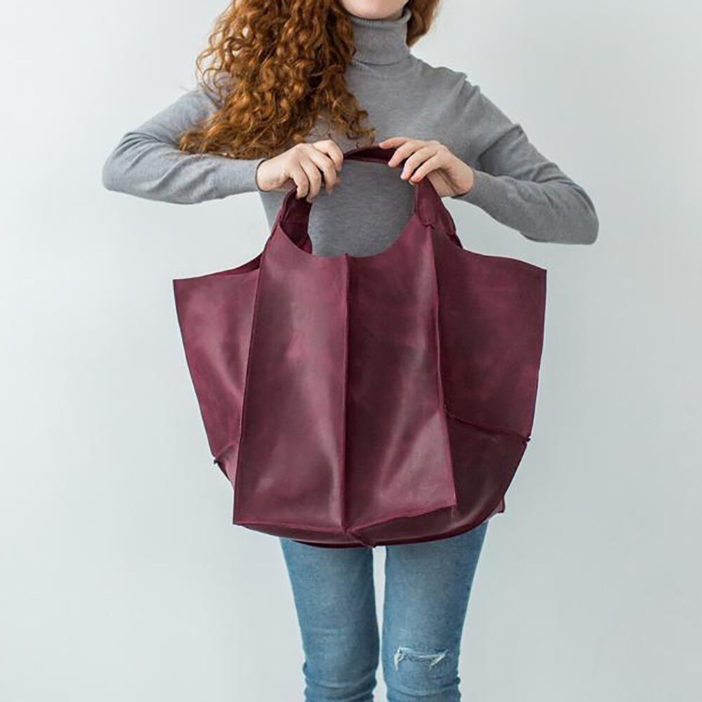 LIVIA Damestas – Zachte Leren Retro Schoudertas met Grote Capaciteit