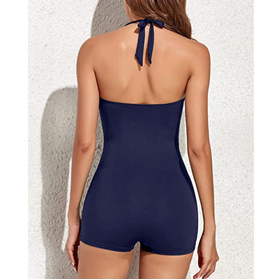 Lisa - Boyleg One Piece Swimsuit | Flattering &amp; Comfortable | Ideal for Beach &amp; Pool